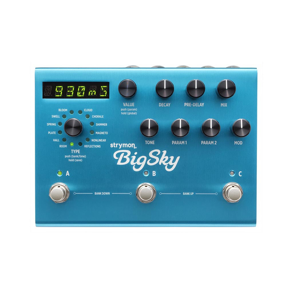 Strymon BigSky Reverb Guitar Effects Pedal – Swee Lee Singapore
