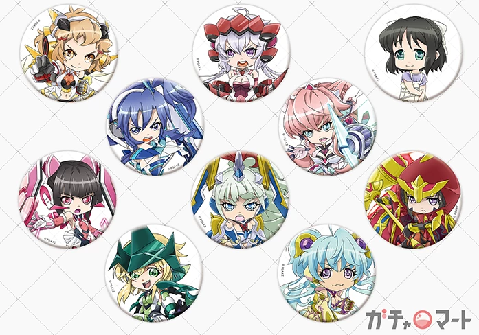 戦姫絶唱シンフォギアAXZ 缶バッチコレクション（全10種） グッズ情報