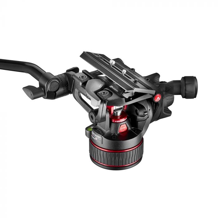 Manfrotto MVH608AH ナイトロテック608フルードビデオ雲台 - 業務用
