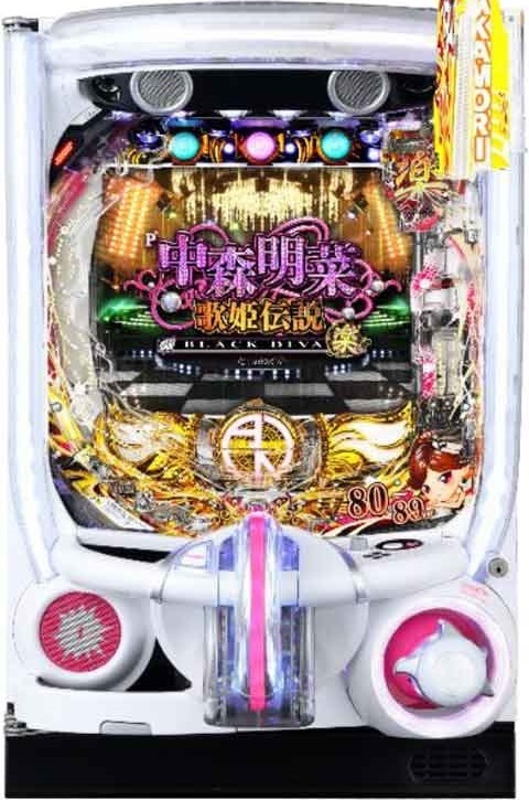 P中森明菜・歌姫伝説～BLACK DIVA 楽～80～89ver.「PB機」 パチンコ 遊
