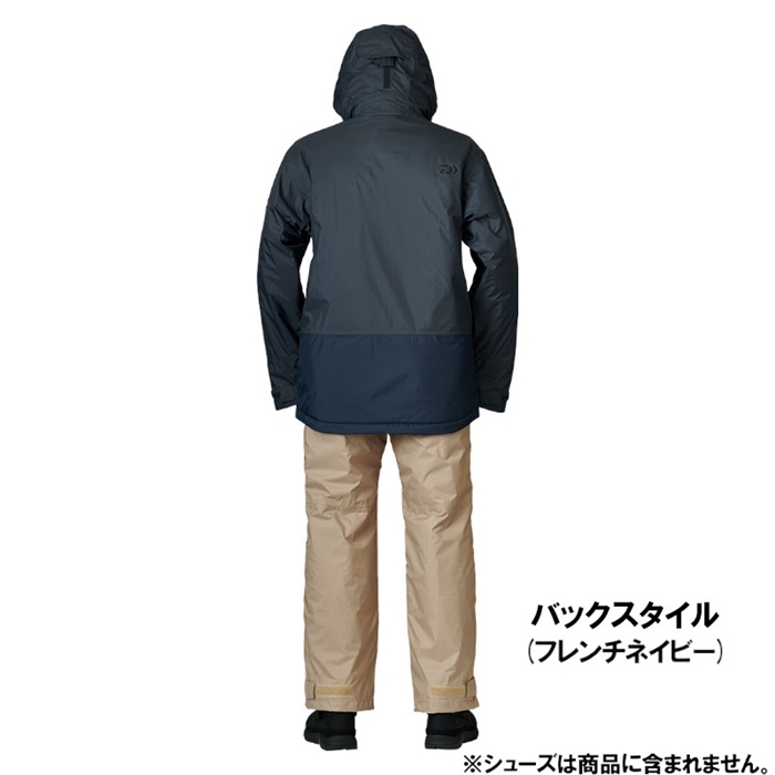ダイワ DW-3521 レインマックス ウィンタースーツ 2XL バーガンディー