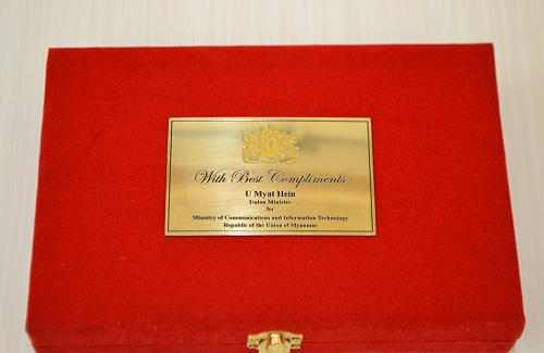 ミャンマーから贈呈された切手｜博物館ノート｜郵政博物館｜郵政博物館