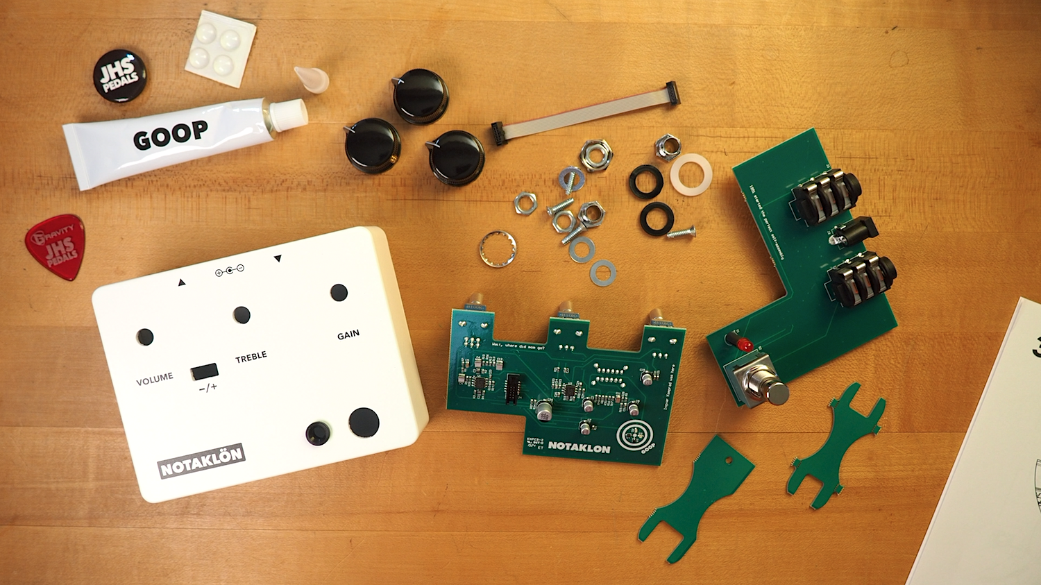 JHS Pedals NOTAKLÖN DIY Overdrive Boost - Pedal of the Day