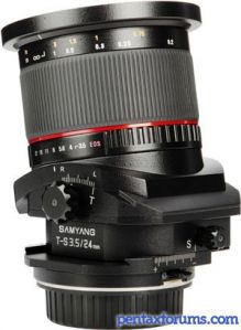 Samyang 24mm F3.5 ED AS UMC Tilt/Shift Lens Reviews - Samyang