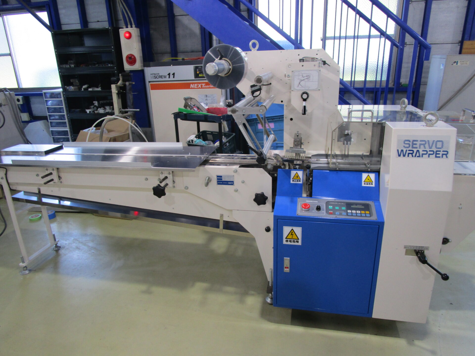 横ピロー包装機 川島製作所 KBF-371 – パテックサプライ株式会社