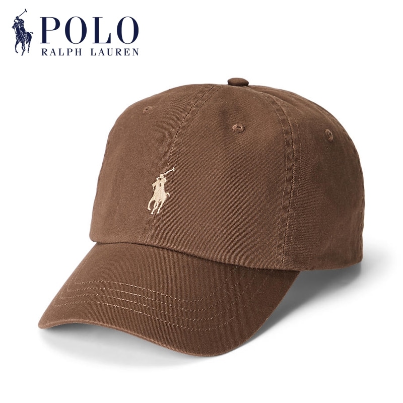 POLO RALPH LAUREN ポロ ラルフ ローレン スポーツキャップ(ブラウン