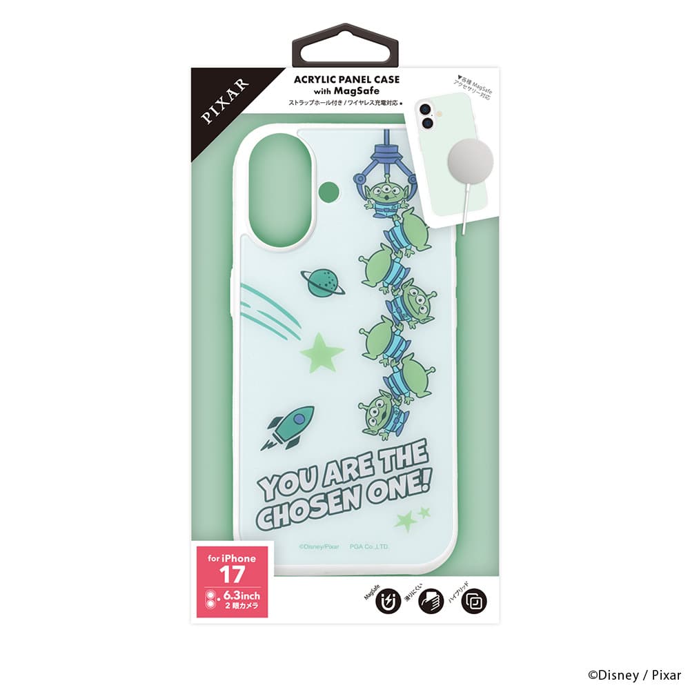 iPhone 17用 MagSafe対応 アクリルパネルケース [エイリアン]｜株式会社PGA
