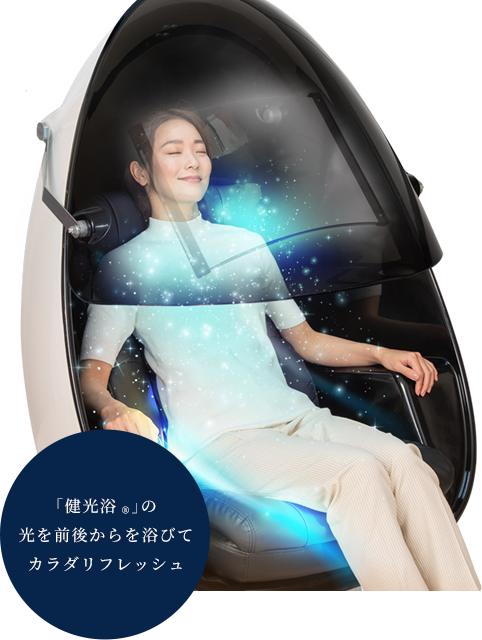 進化する2つの光ケア｜アクアチタン浴 egg｜美YOU人egg｜製品情報