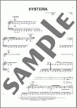 楽譜一覧】Def Leppard - ヤマハ「ぷりんと楽譜」