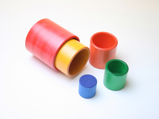 木のおもちゃ カルテット / タワー|アルビスブラン社(スイス)