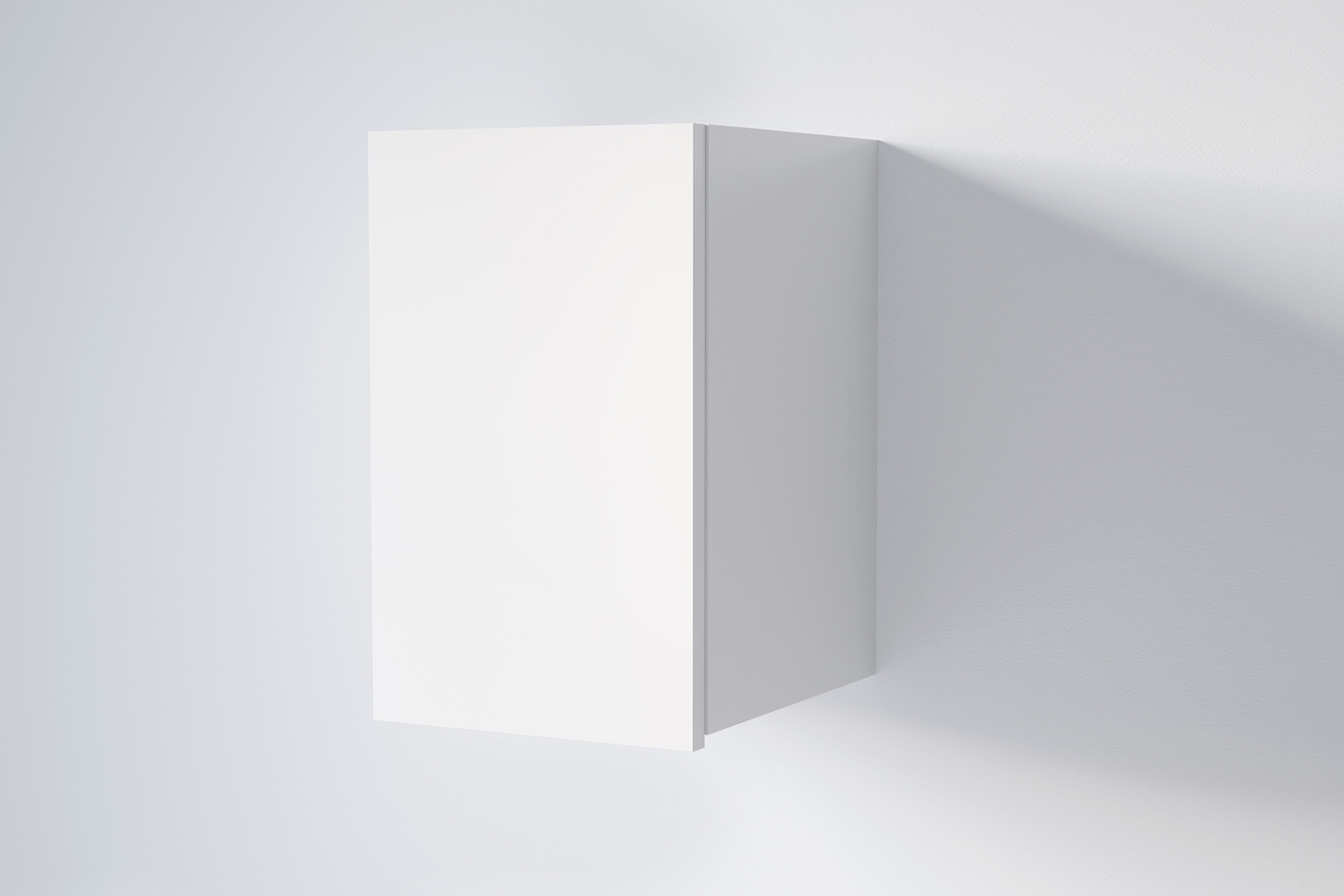 オーダー吊り戸棚 開き扉 ホワイト W250～459 | KB-KC024-01a-G183