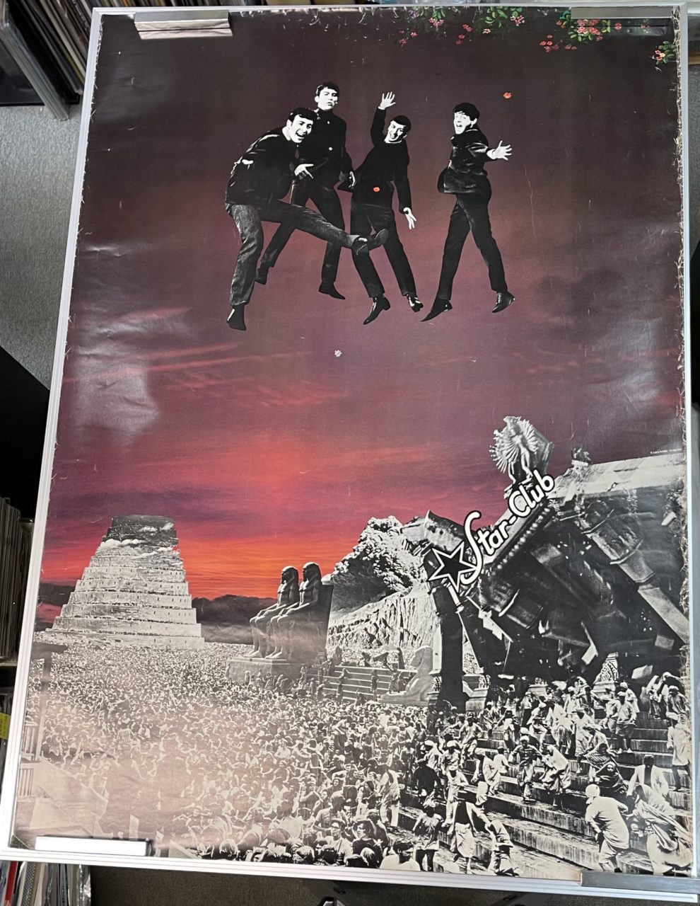 横尾忠則 × ビートルズ ポスター STAR CLUB THE BEATLES | 音楽資料