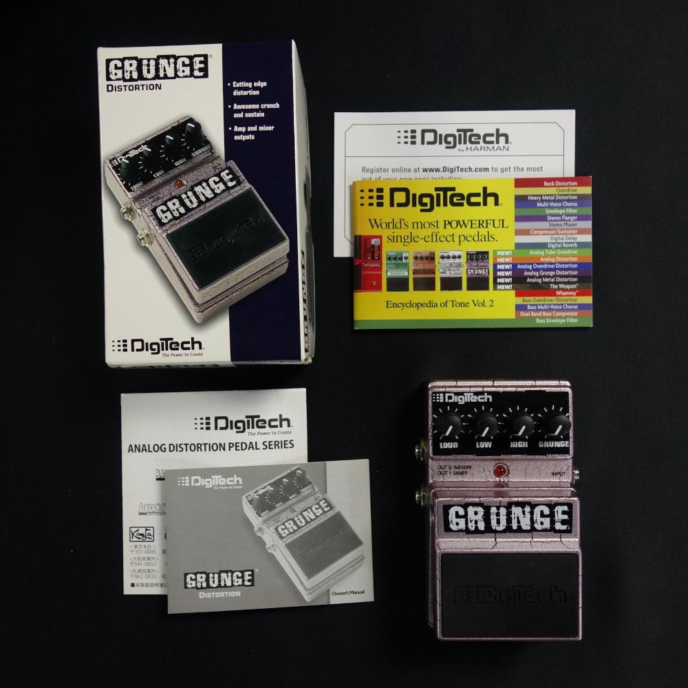 DigiTech GRUNGE ディストーション Amazon | 【国内正規輸入品】DIGITECH デジテック エフェクター