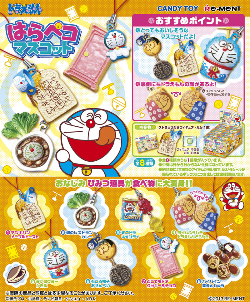ドラえもん はらペコマスコット：商品案内 | 株式会社リーメント
