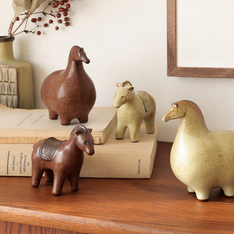 動物オブジェ かしわ窯 Horse ｜家具・インテリア通販 Re:CENO(リセノ)