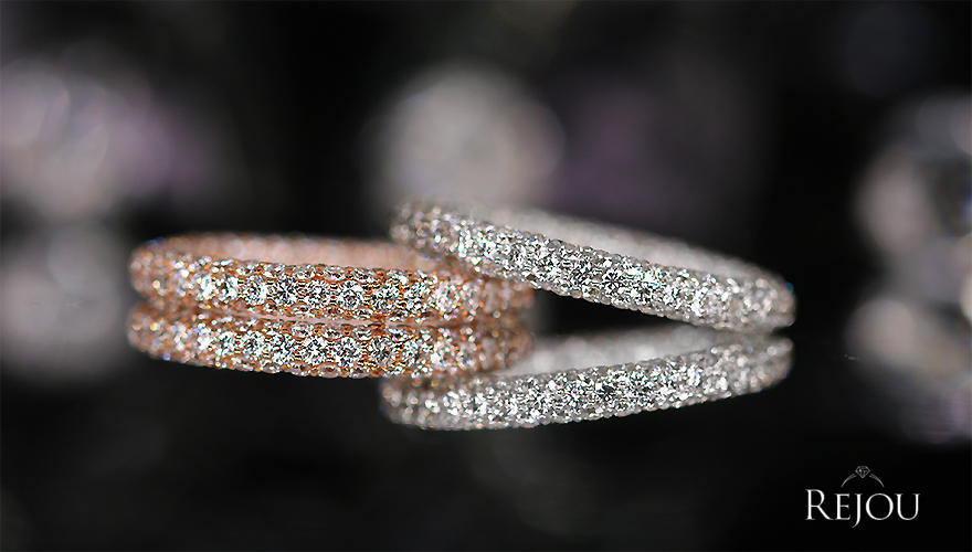 スタージュエリー ダイヤモンド 0.3ct ハーフエタニティー リング 8号