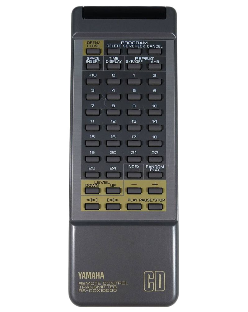 YAMAHA RS-CD100, RS-CDX10000 + TV control (mini TV) - remote