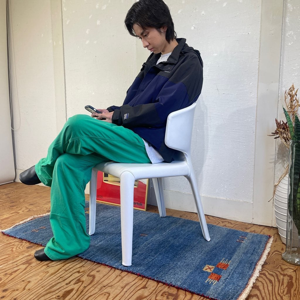 カッシーナ / Cassina 367 HOLA オラ アームチェア 革 白 ホワイト