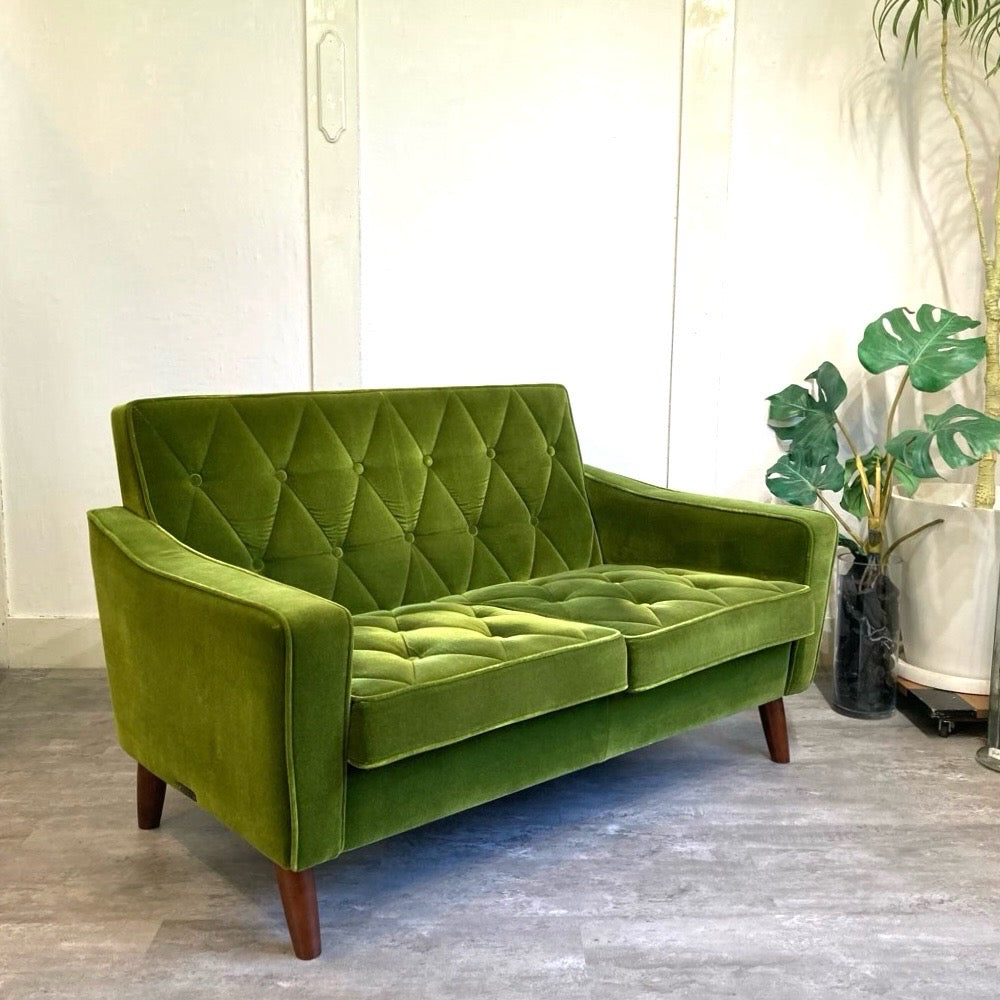 美品 カリモク60 Kチェア2シーター カリモク60 ロビーチェア 2シーター