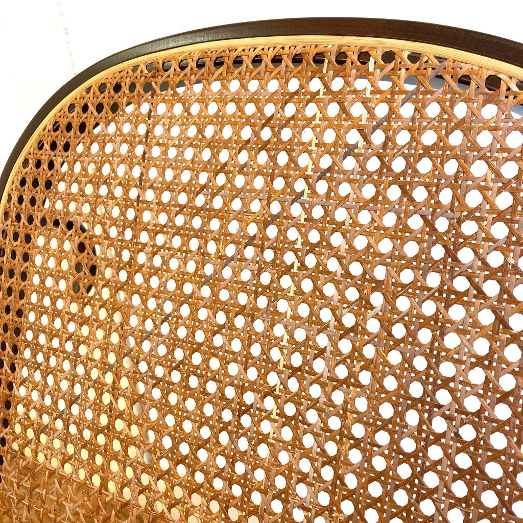 秋田木工 曲木のロッキングチェア 5-RU 籐編み 中古 ゆらゆら ゆったり