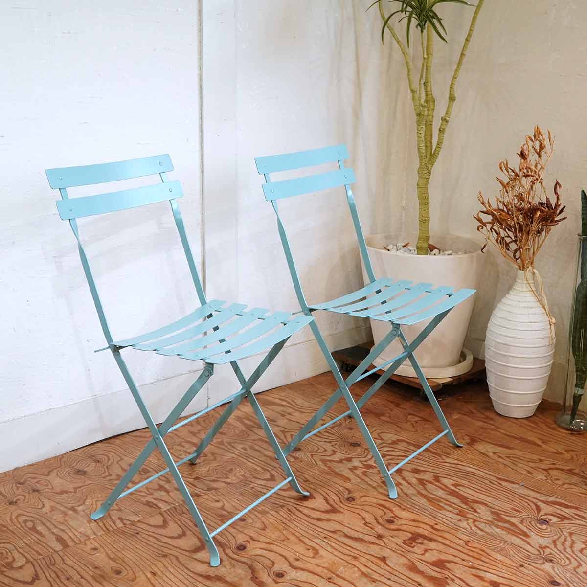 フェルモブ / Fermob ビストロメタルチェア ターコイズ ガーデンチェア