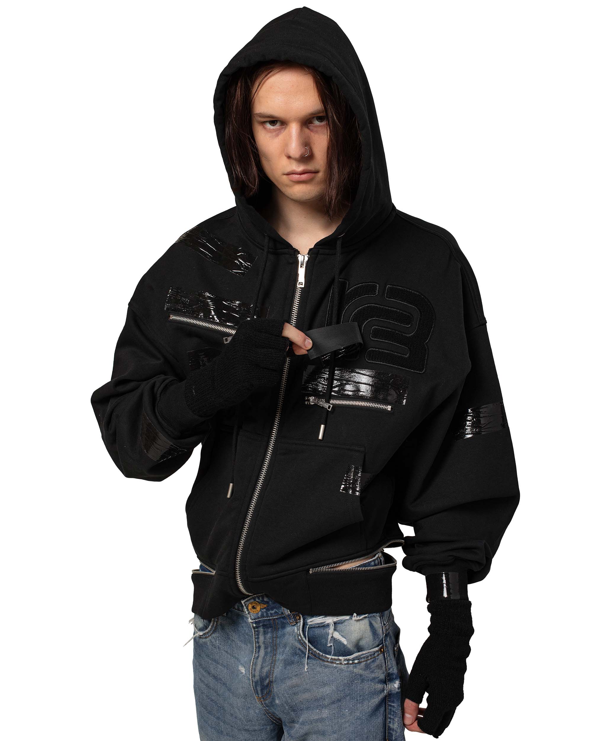 Racer x Barragán Tape Zipped Hoodie – Racer Worldwide