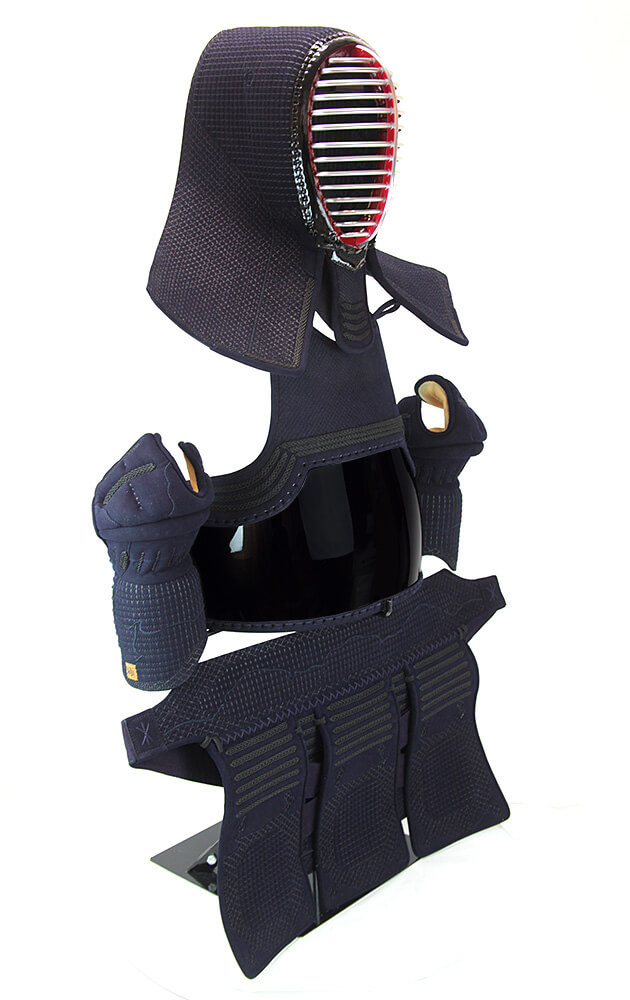 国産・受注製作】「極」ハイブリッドレザー 剣道防具セット【ﾐｼﾝ刺