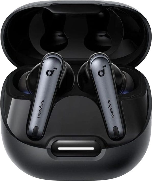 Get Anker Soundcore Liberty 4 NC Earbuds, Noise Canceling - Black