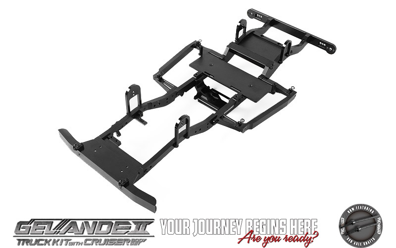 RC4WD Gelande II Truck Kit w/Cruiser Body Set-Z-K0072