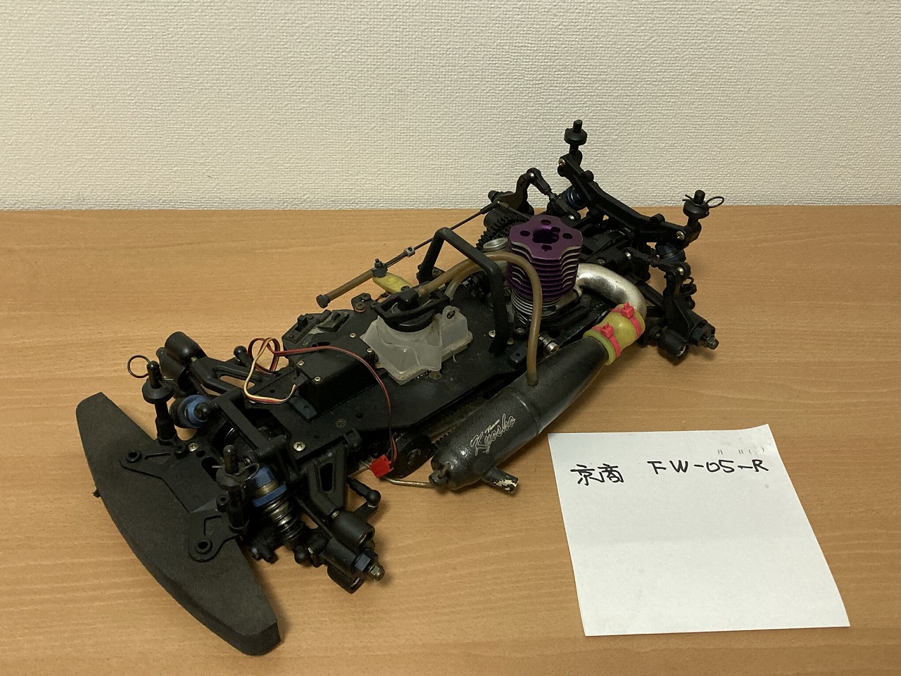 KYOSHO 京商 シャーシ FW-05-R エンジンラジコン 組み立て済み GP
