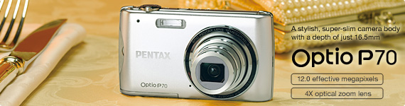 Optio P70 : Digital Compact Cameras | RICOH IMAGING