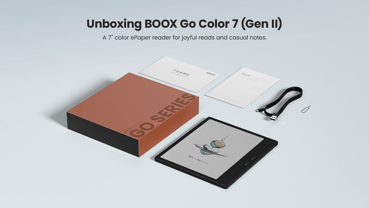 BOOX Go Color 7 Tablet (Gen 2)| Wellbots | Free Shipping