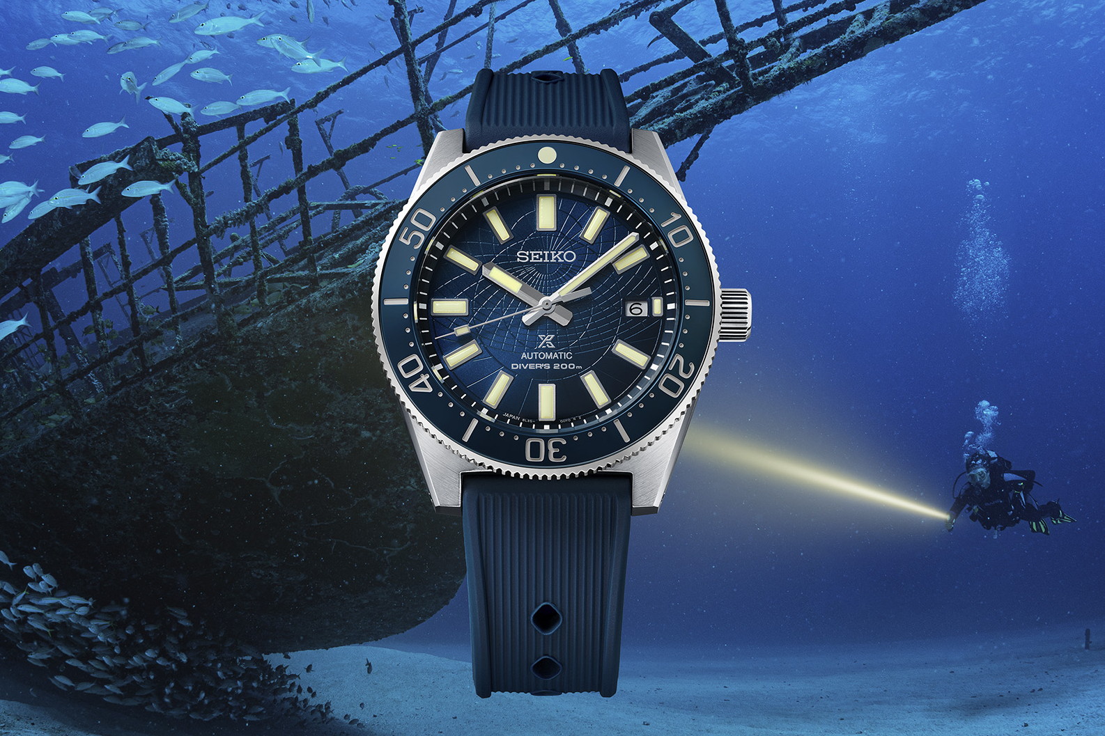 セイコー、水中遺跡がテーマの限定ダイバーズウォッチ - Impress Watch