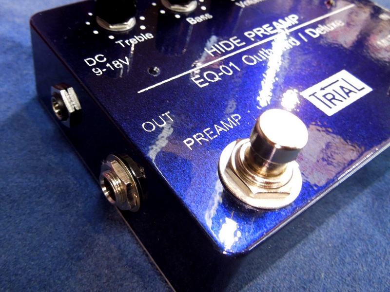 TRIAL トライアル HIDE PREAMP EQ-01 Outboad / Deluxe | ワタナベ楽器