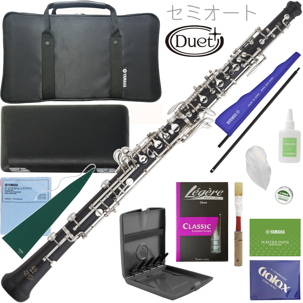 YAMAHA ヤマハ YOB-431M オーボエ 木製 デュエットプラス セミ