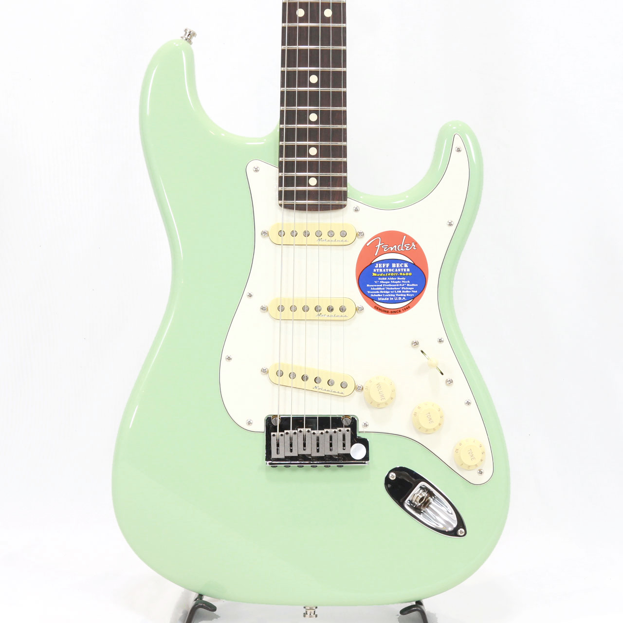 Fender フェンダー Jeff Beck Stratocaster Surf Green USA ジェフ
