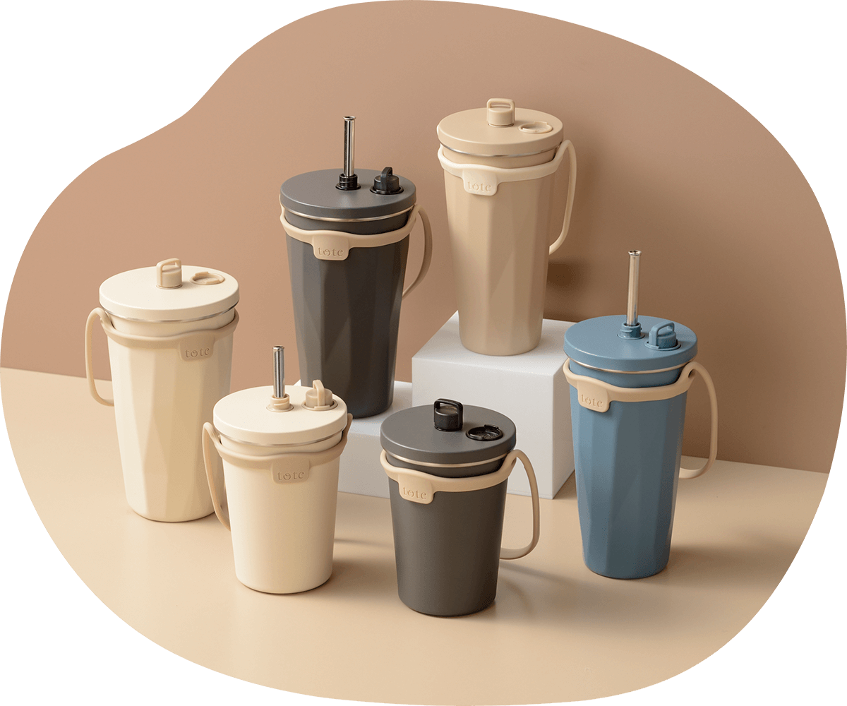 ストロー付2wayタンブラー570ml・470ml・320ml tote（トート） | 和平