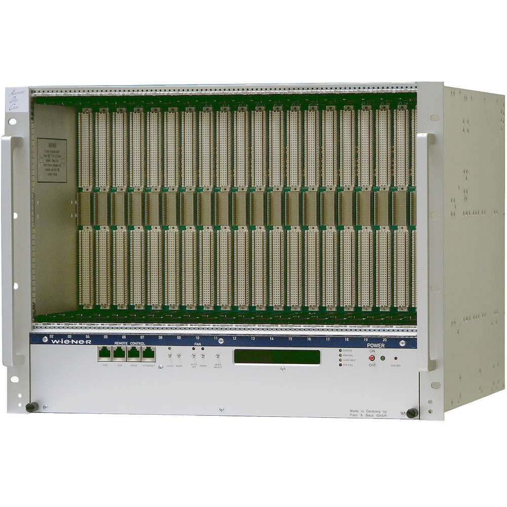 6U VME64x 6021 Full Size Chassis | W-IE-NE-R Power Electronics