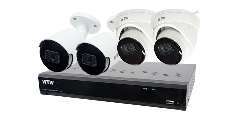 AHDカメラセット 800万画素・400万画素・500万画素 【WTW 塚本無線】