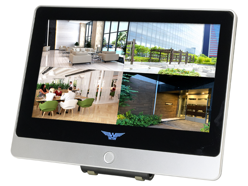 500万画素 XPoE IPCシリーズ 12インチモニター内蔵 8chデジタルビデオ