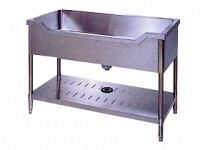 ステンレスシンク 1槽W900×D600 | 陶芸ショップ.コム / 陶芸用品・陶芸