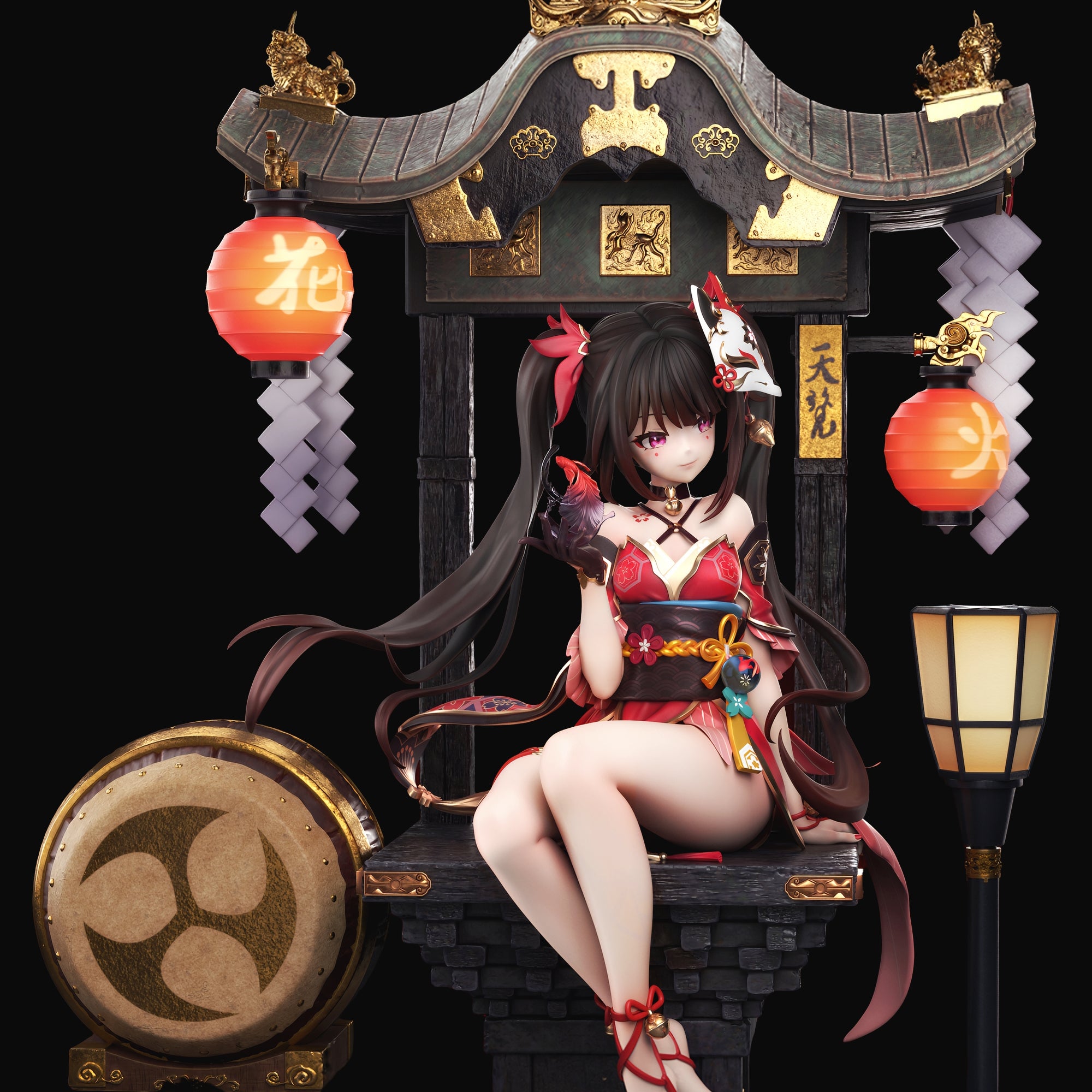 崩壊:スターレイル 花火 1/6スケール 塗装済み完成品フィギュア – 東方人形