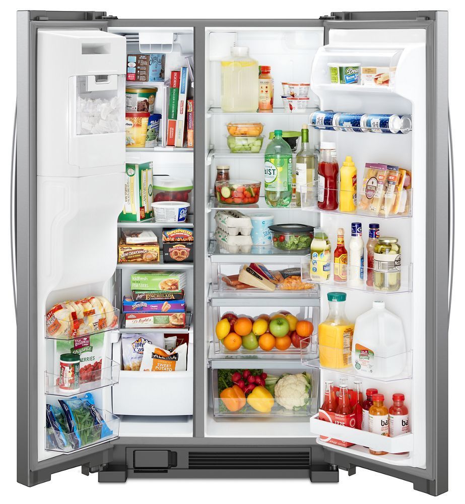 Whirlpool WRS555SIHZ Side By Side Freestanding Refrigerator | Town
