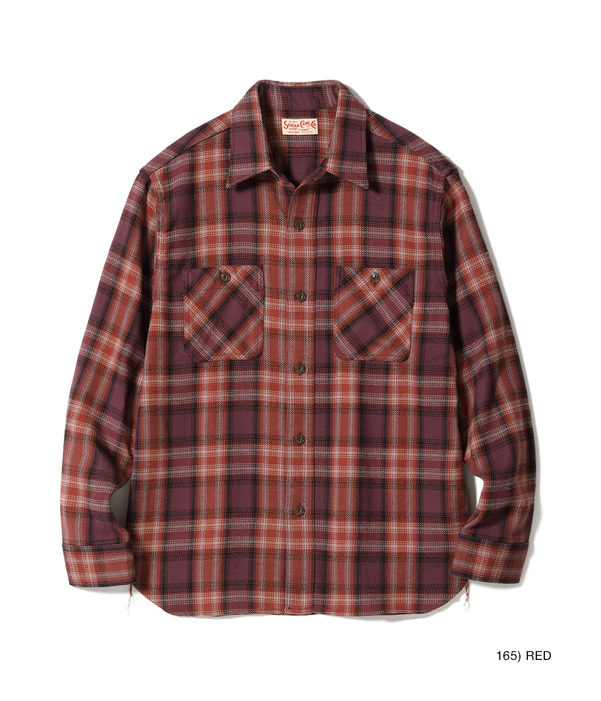 Lot No. SC29359 / TWILL CHECK WORK SHIRT - SUGAR CANE - シュガーケーン