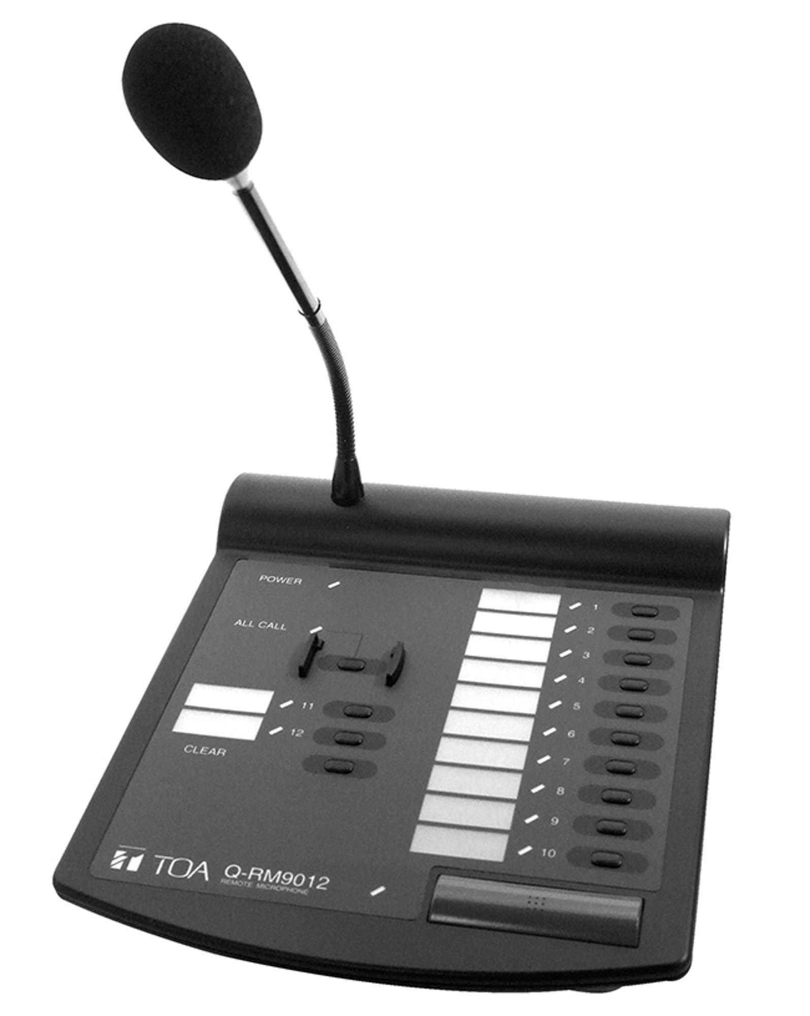 Q-RM9012 | Desktop Microphones | Products | TOA Canada Corporation