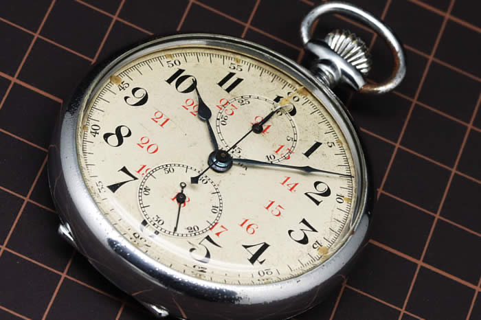 精工舎 セイコー カラフ 秒時計一型乙 日本軍用懐中時計 錨 ト 滋賀