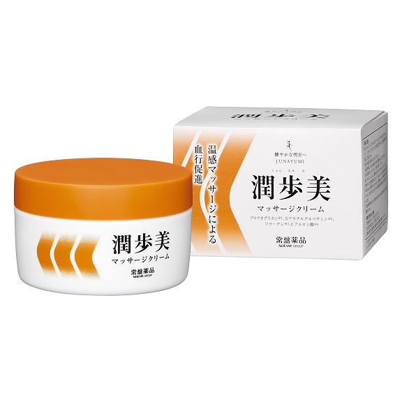 潤歩美マッサージクリーム | 化粧品 | 商品情報 | 家庭配置薬の常盤