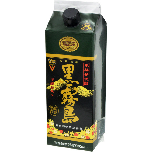 霧島酒造 本格芋焼酎黒霧島 25度 900ml: ネットスーパー