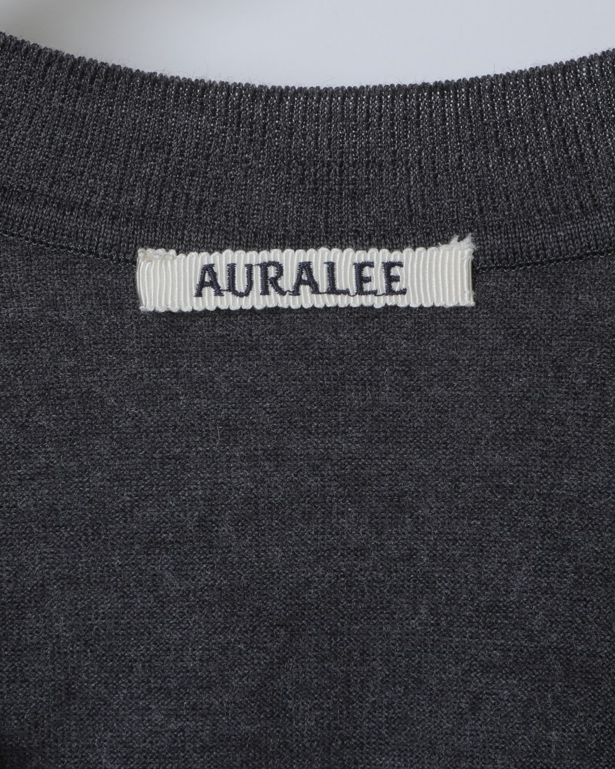 スーパーハイゲージウールニットVネックプルオーバー【SUPER HIGH