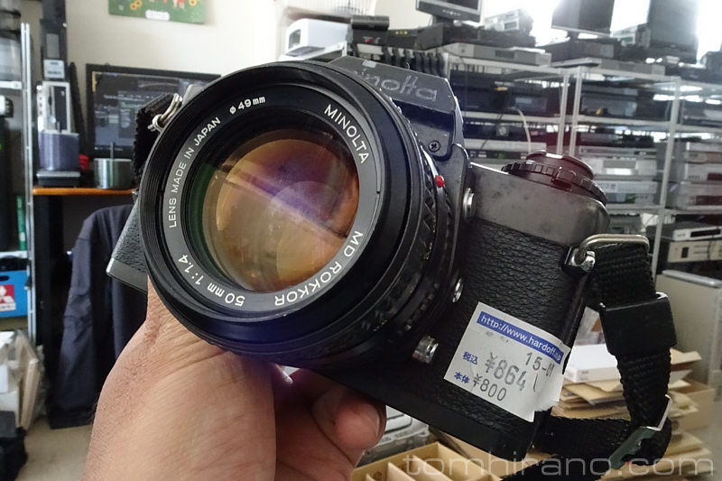 ミノルタ MD 50mm f1.4 分解掃除してみた | トム平野スタイル